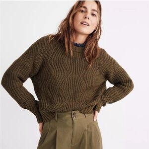 Madewell | Everett Rib-Play Pullover Sweater